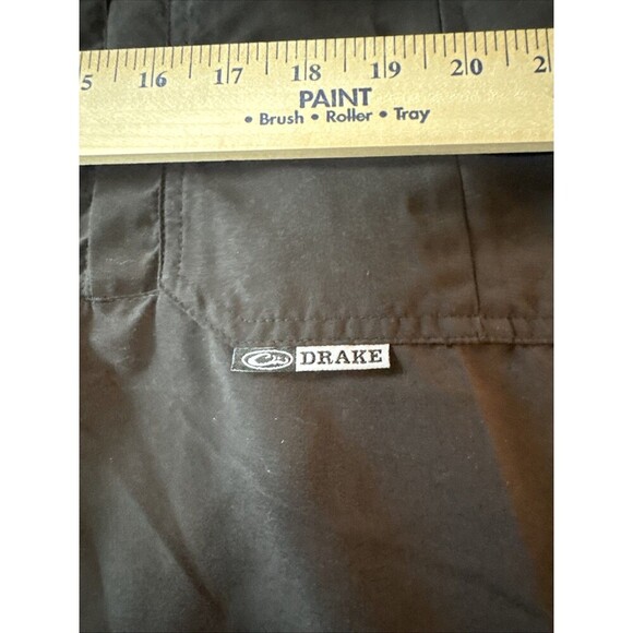 DRAKE WATERFOWL SYSTEMS SHORT SLEEVE VENTED FISHING SHIRT Brown& Gray 2x Combo - Picture 4 of 12